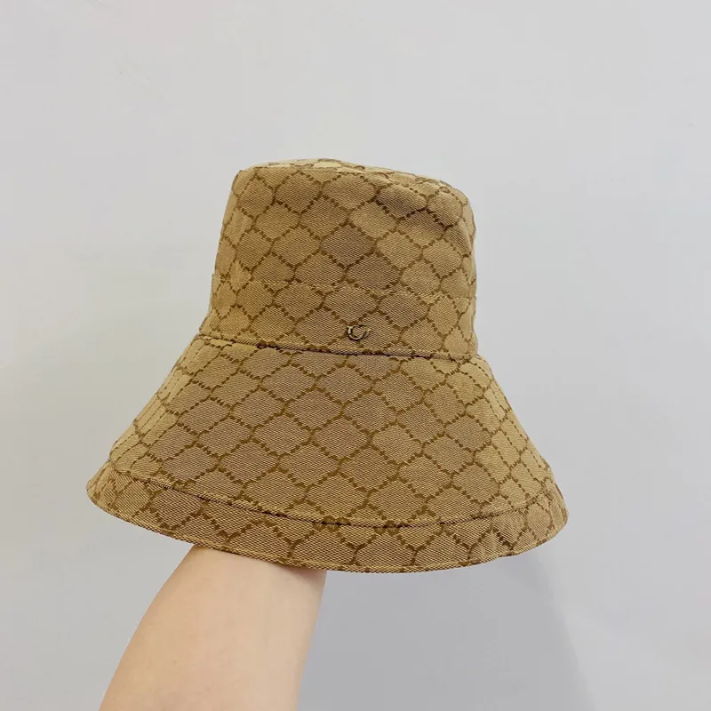 Damski projektant kapelusz typu Bucket męskie czapki z daszkiem czapki męskie marki litery kapelusz z szerokim rondem moda Sunhat Casquette Sport czapka golfowa G227082F