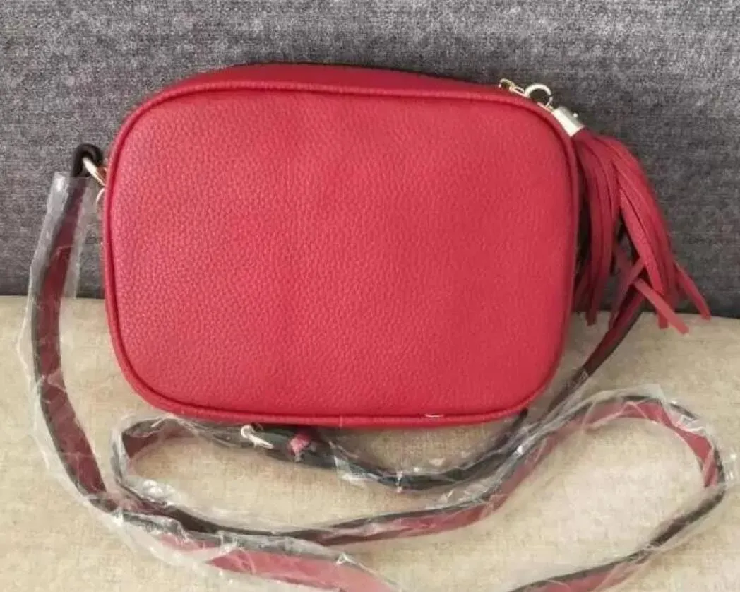 Роскошные дизайнеры сумки кожаные Crossbody Soho диско мешок на плечо мешок мешок сумки сумки кошелек 308364