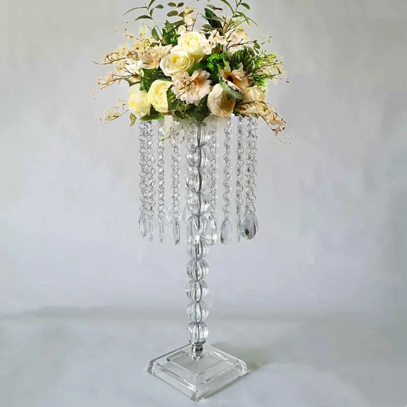 Dekoracja imprezy akrylowe wazony kwiatowe 50 cm/ 20 "