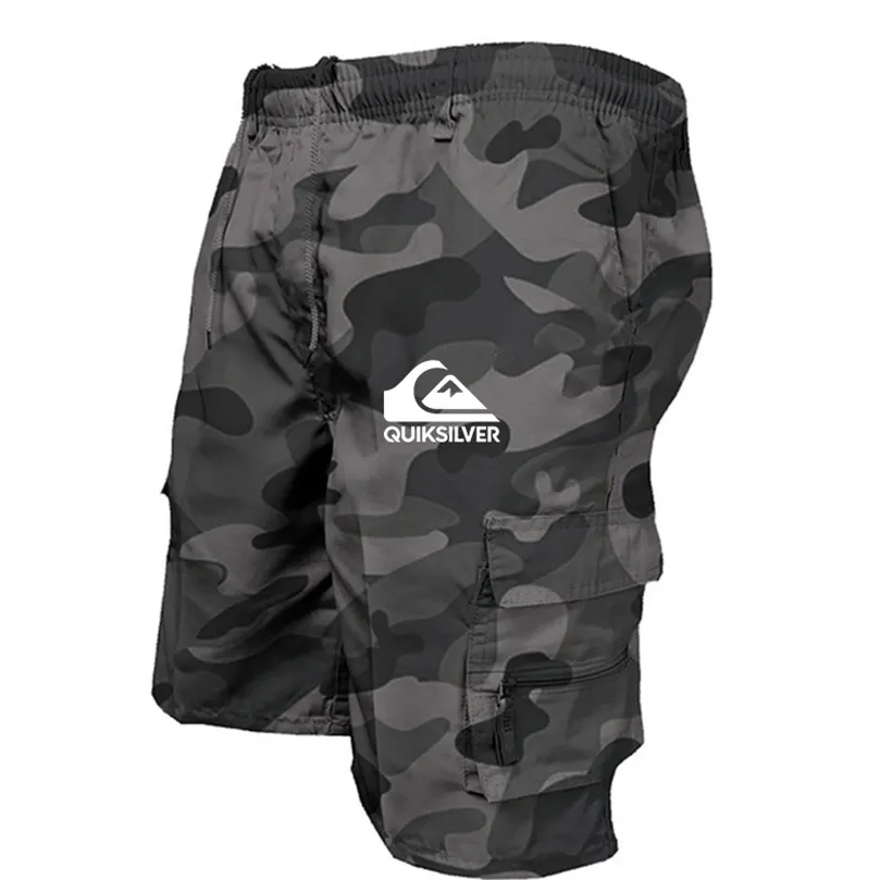 Sommer Herren Cargo-Shorts Mode Lässig Multipocket Reithose Homme Lose Boardshorts Männliche Hosen 220524