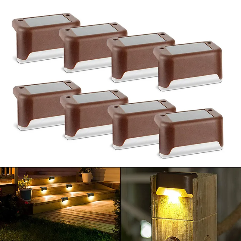 Светодиодная солнечная лестничная лампа Step Light