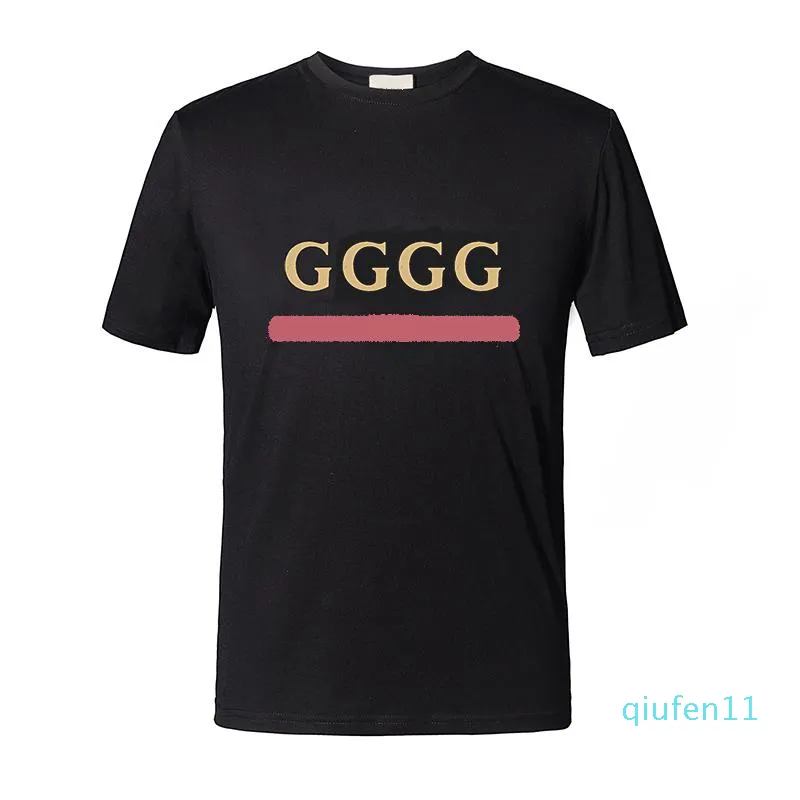 2022-Mens Tasarımcı T Shirt Beyaz Gömlek Erkek Moda Ter Giyim Saf Pamuk Üstleri T-Shirt Guys Sanat Kapalı Siyah Tee Gömlek S-2XL