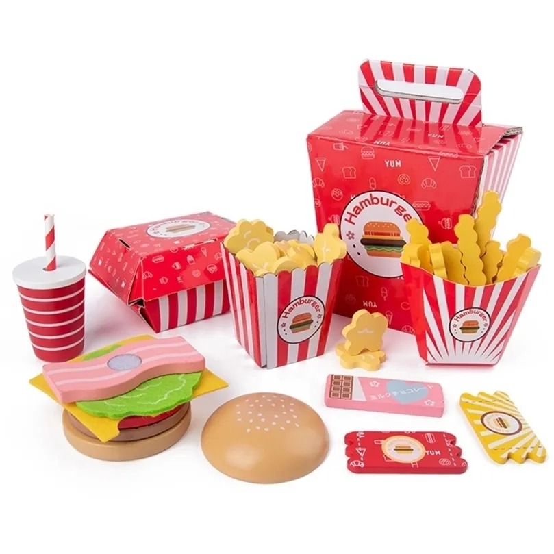 Toy hamburger 2025 set