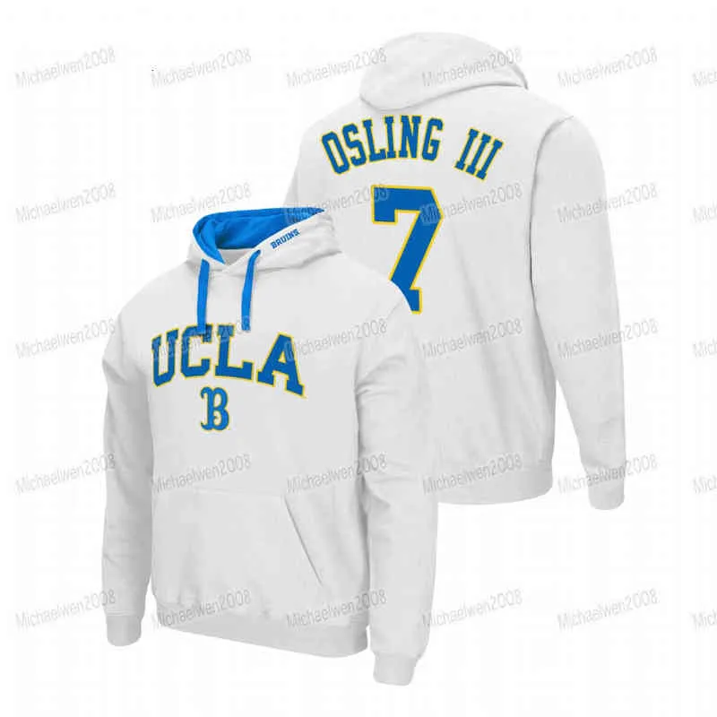 MitNess 2021 UCLA Bruins Felpa Con Cappuccio Ethan Fernea Jon