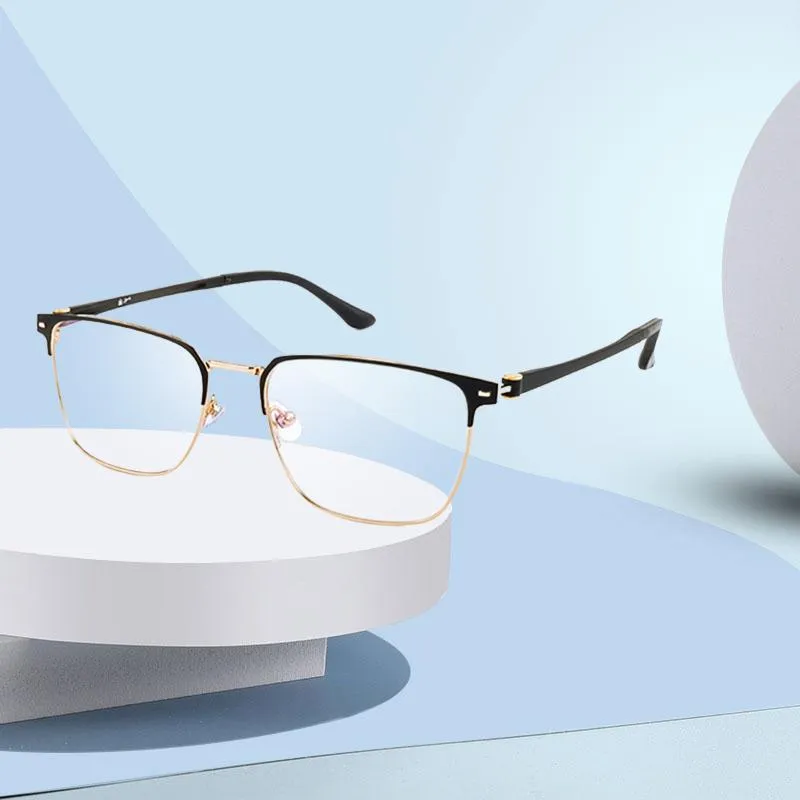 패션 선글라스 프레임 핸드 로어 10030 광학 안경 티타늄 합금 안경 전체 림 안경 처방 프레임 플라스
