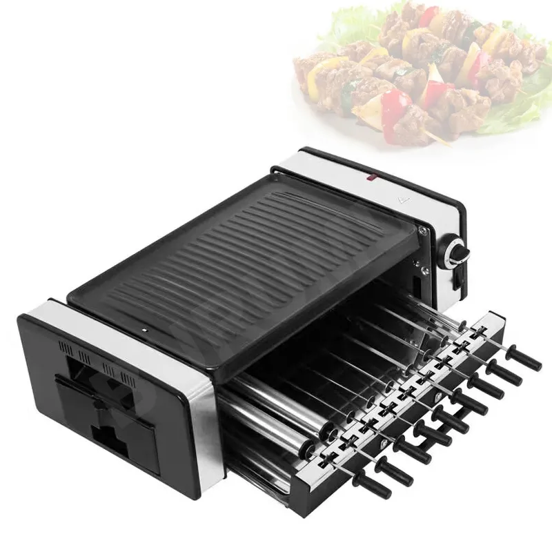 Huishoudelijke rookloze elektrische oven multifunctionele barbecuemachine High-Power rookvrije grillpan