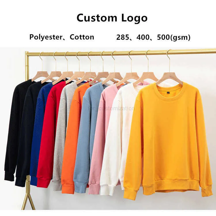 shop 2022 forcustomization online custom blank hoodies man sweater pattern printed design cotton embroidery crew neck pullover hoodie