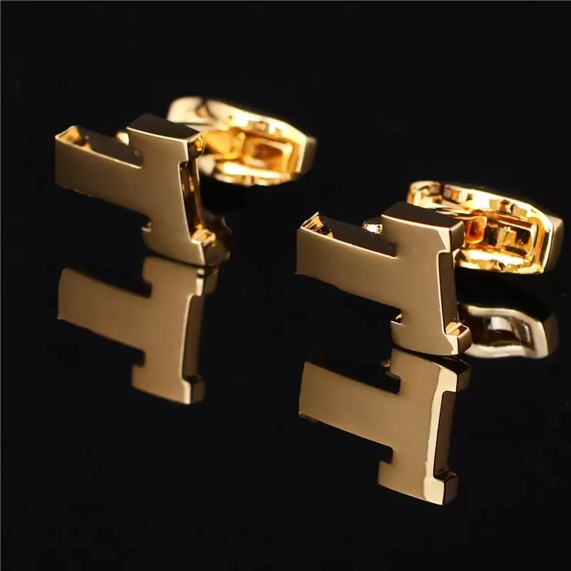 Cuffi designer di lusso Link classici gemelli francesi per uomini