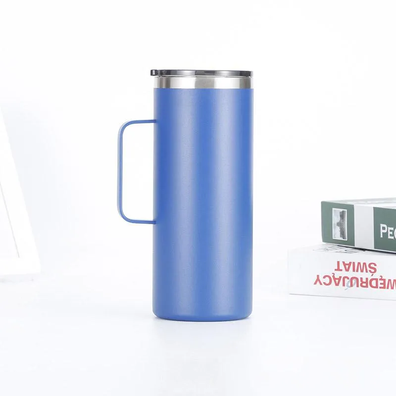 32oz Leak Proof Insulated Coffee Mug With Handle And Lids Stainless Steel Travel Tumbler Mug 40oz Free DHL SHip HH22-36