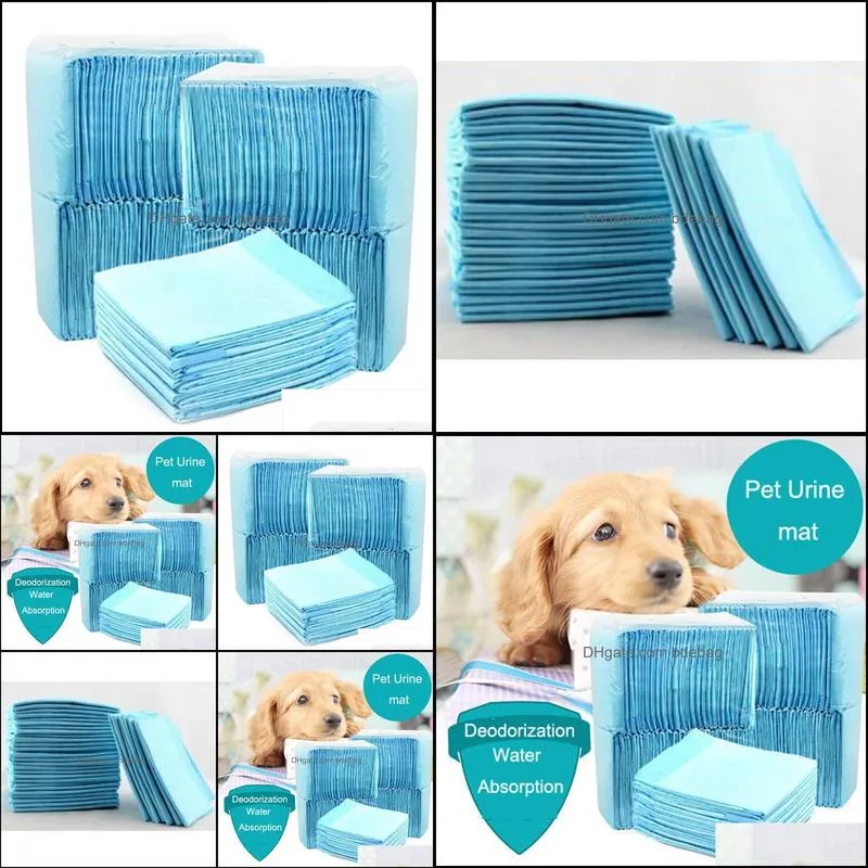 Pet Dog Cat Diaper Super Absorbent House Training Pads for Puppies Polymer Quicker Dry Pet Pads Healthy Pet Mats Wholesales DH0315
