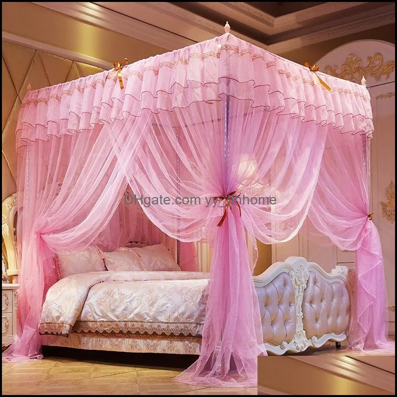 Mosquito Net Bedding Supplies Home Textiles Garden Textile Repeller Princess Butterfly Bu Dhkog