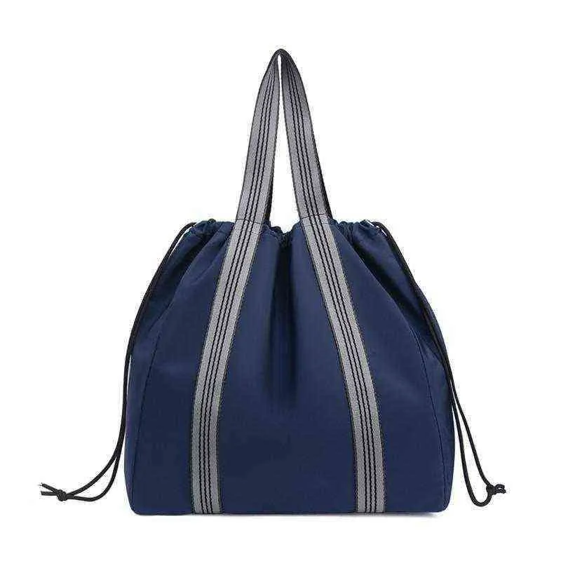 Women Nylon single Shoulder Bag Designer Waterproof Handbags High Quality Female Large capacity Tote Top-handle School bag
