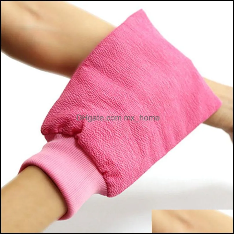 Wholesale- Relaxing the bath towel exfoliating bath gloves Soft and comfortable cleaning sponge