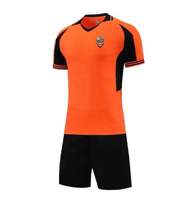 22-23 FC Lorient Hommes Survêtements Enfants et adultes été Manches courtes Vêtements de sport Vêtements Loisirs de plein air Sports chemise à col rabattu