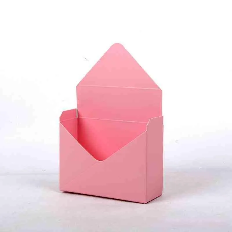 Envelope Fold Flower Box Mini Envelope Type Flower Box Party Wedding Engagement Decoration Valentine`s Day Flower Box BM26