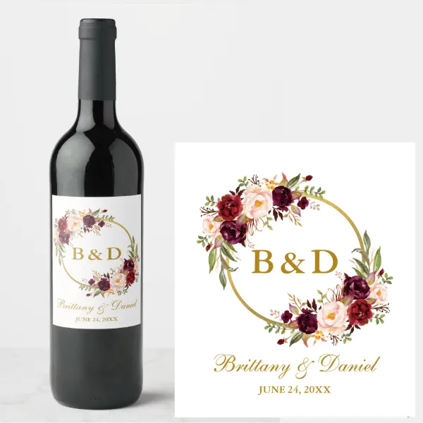 Etichetta Adesiva Divertente Per Bottiglia Di Vino – 30° Compleanno – Idea Regalo Per Donna – Fatta A Mano – 10,2x12,7 Cm