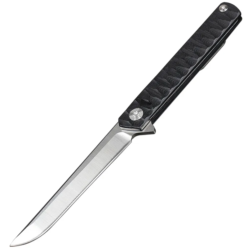 Высококачественный карманный складной нож 9cr18mov Blade G10 Ручка на открытом воздухе Camping EDC Ножи для выживания