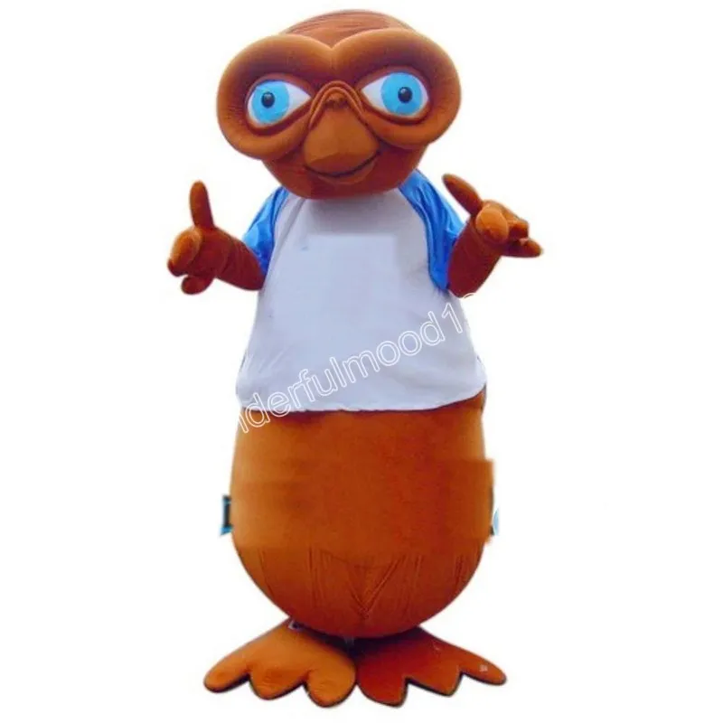 Christmas Alien Cool Mascot Costumes High quality Cartoon Character Outfit Suit Halloween Outdoor Theme Party Adults Unisex Dress