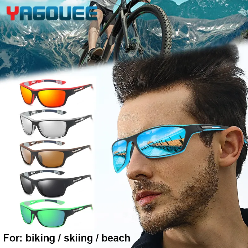 Lunettes de soleil de protection UV a UV polarisees pour hommes pour activites de plein air