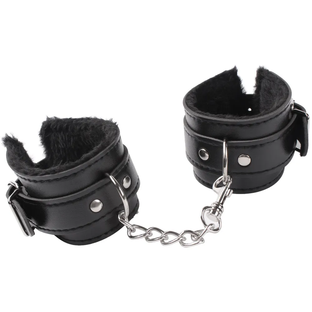 Leather Handcuffs With Bunnings Leather Rivets Adult Bondage Chains For SM  Nightclub Shows, Temptation, And Striptease From Ckw2965753224, $2.64 |  DHgate.Com