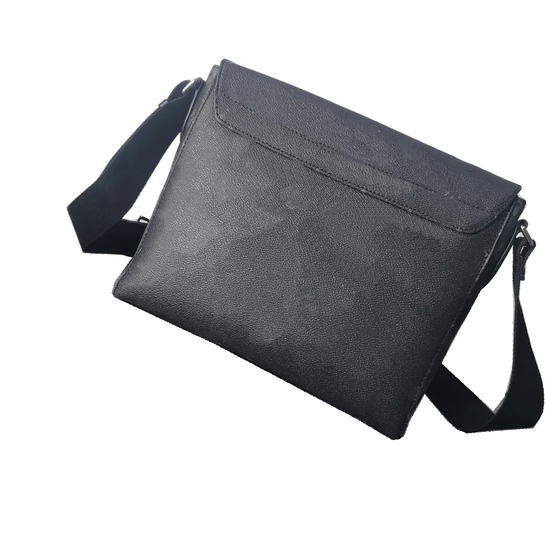 حقائب مصمم الأزياء لسلسلة السيدات الأصلية من الجلد الأسود الكتف كبير الكتف حقيبة كروس عالية الجودة#40418230H