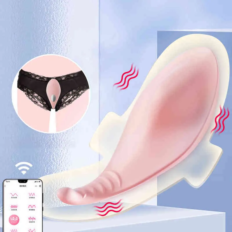 NXY Eggs Pociski Aplikacja zdalne majtki wibrator 10 prędkości Niewidoczne wibrujące jajko g plotonis stymulator zabawki seksualne dla kobiet masturbator 220509