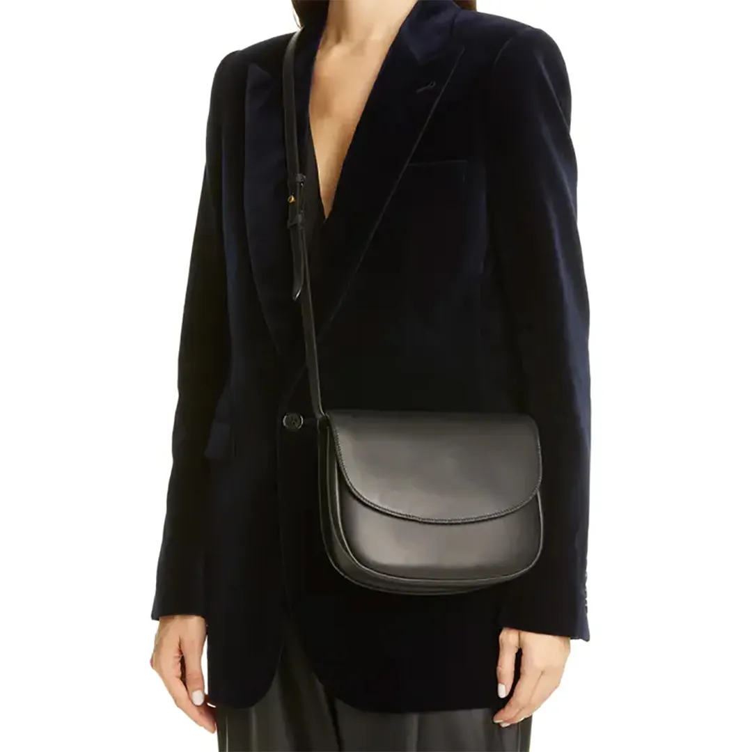 Luxury Designer Bag Cross Body Mini Vintage Kaia Saddle Bag Women mode Small Messenger Väskor Purse Axel