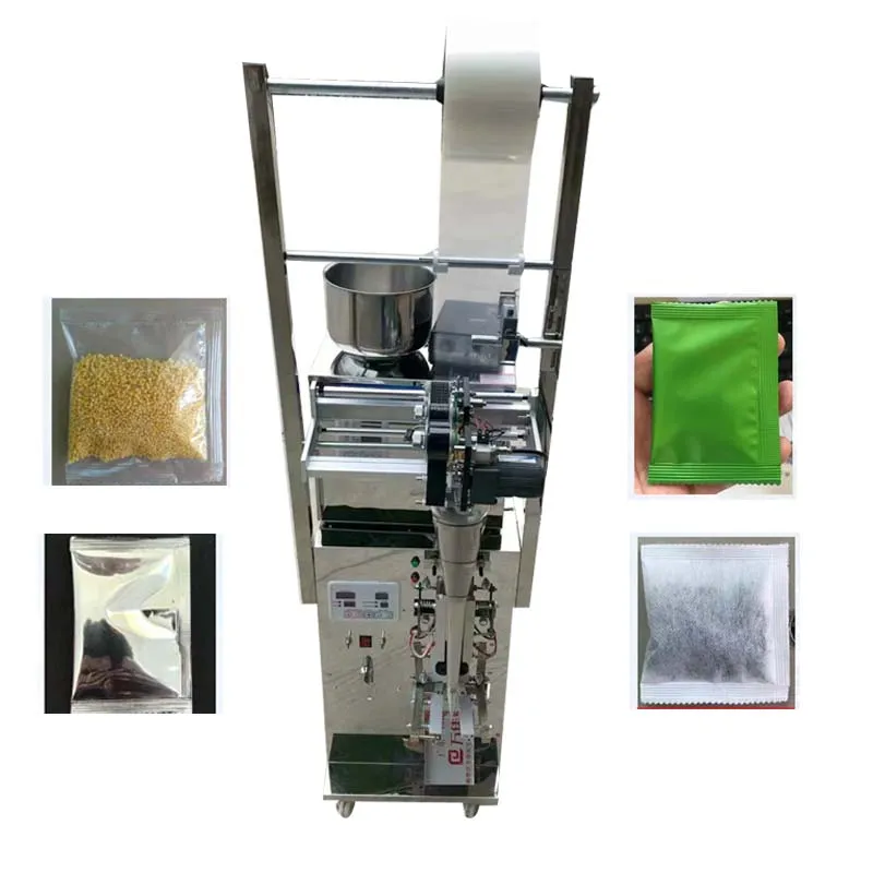 1-100g Automatic Packaging Machine For Powder Granule Tea Wolfberry Seasoning Chili Powder Food Packaging Machine 110V 220V