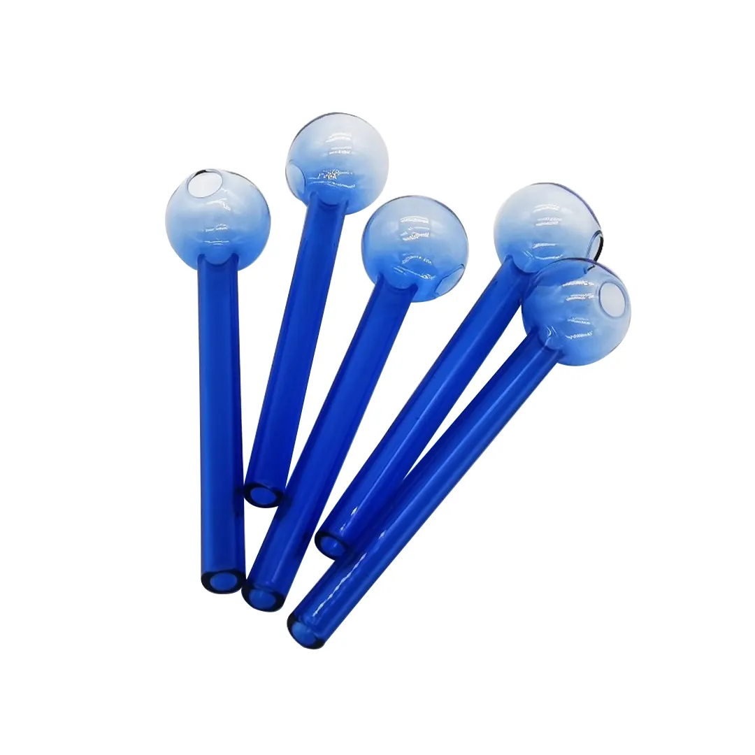Brand direct supplies Blue Glass Oil Burner Handmade Smoking Pipe Tube for  Tobacco Wax Oil - www.click4vector.com