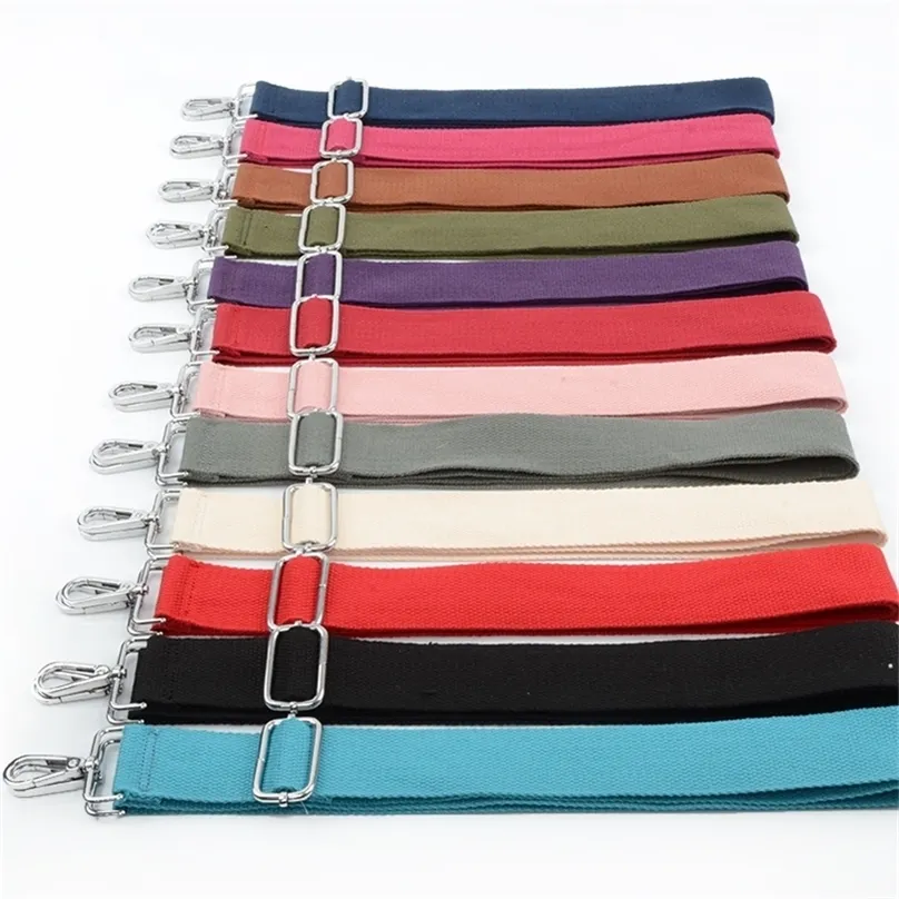 Solid Color Bag Strap for Women Shoulder Handbag Decorative Hand Messenger Belt Accessories Handle Crossbody Wide Part 220620