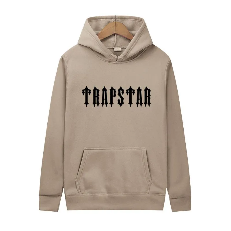 Diseñador de la marca sudaderas con capucha de los hombres sudaderas de alta calidad nueva trapstar londres sudadera con capucha homme algodón otoño invierno sudaderas casuales