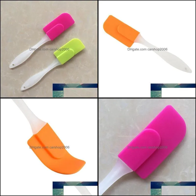 1pc Baking Tools Spatula Food Silicone Cake Spatula Baking Cream Scraper Mix Butter Househol