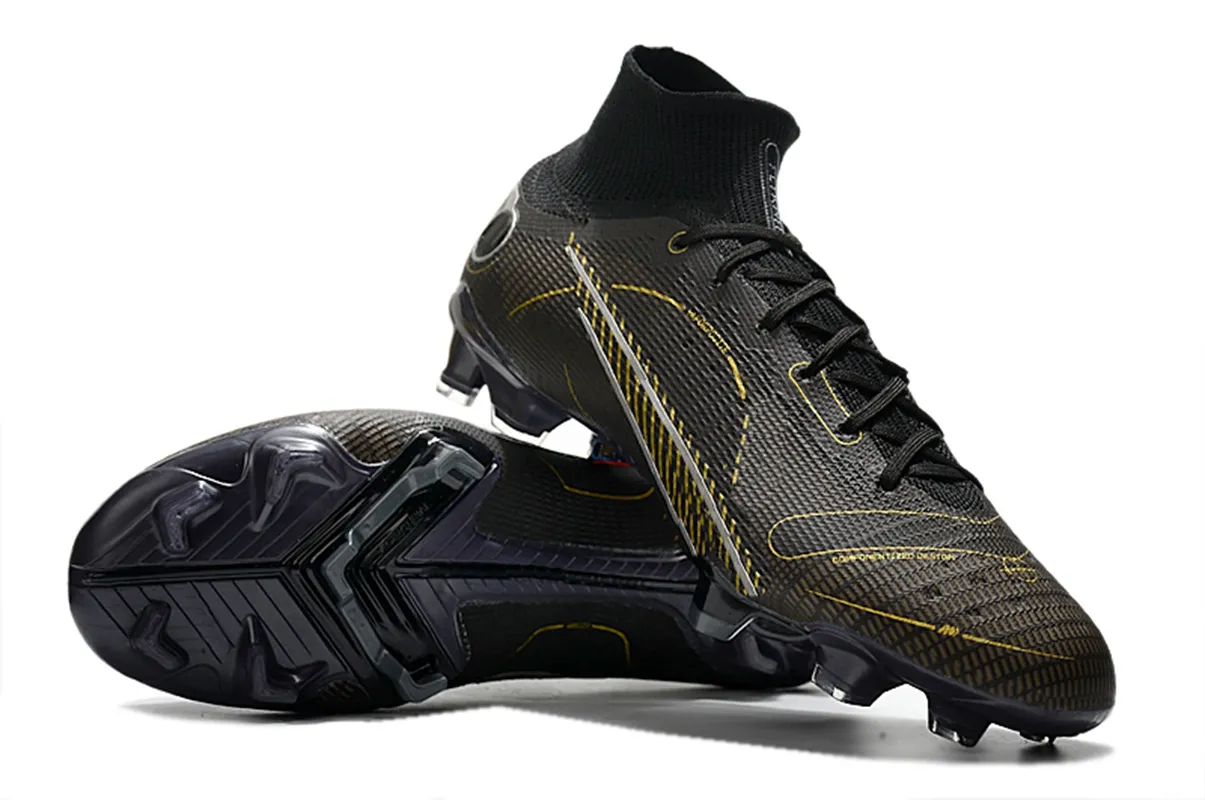 Mercurial superfly vi elite fg - black/black/black/metallic silver on sale