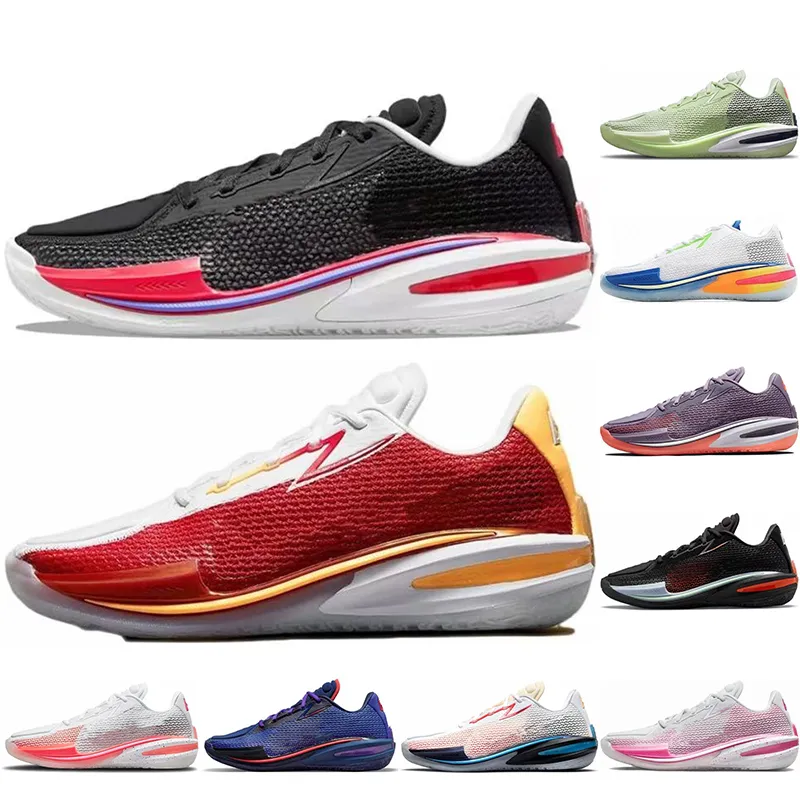 Último Zoom G.T. Cut Shoes Basketball Shoes Low Sneakers GT Preto Verde Crimson Grinch Laser Blue University University Pink Cancer de mama amarelo Mesh Sport Tenis Treinadores EUR 36-45