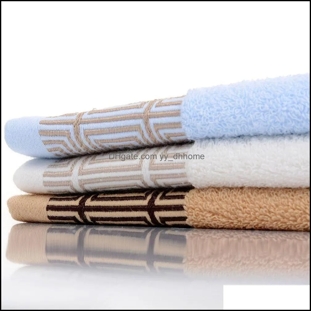 3Color Absorbent Soft Washcloth The Bath Pure Cotton Siege Back Word Bath Towel