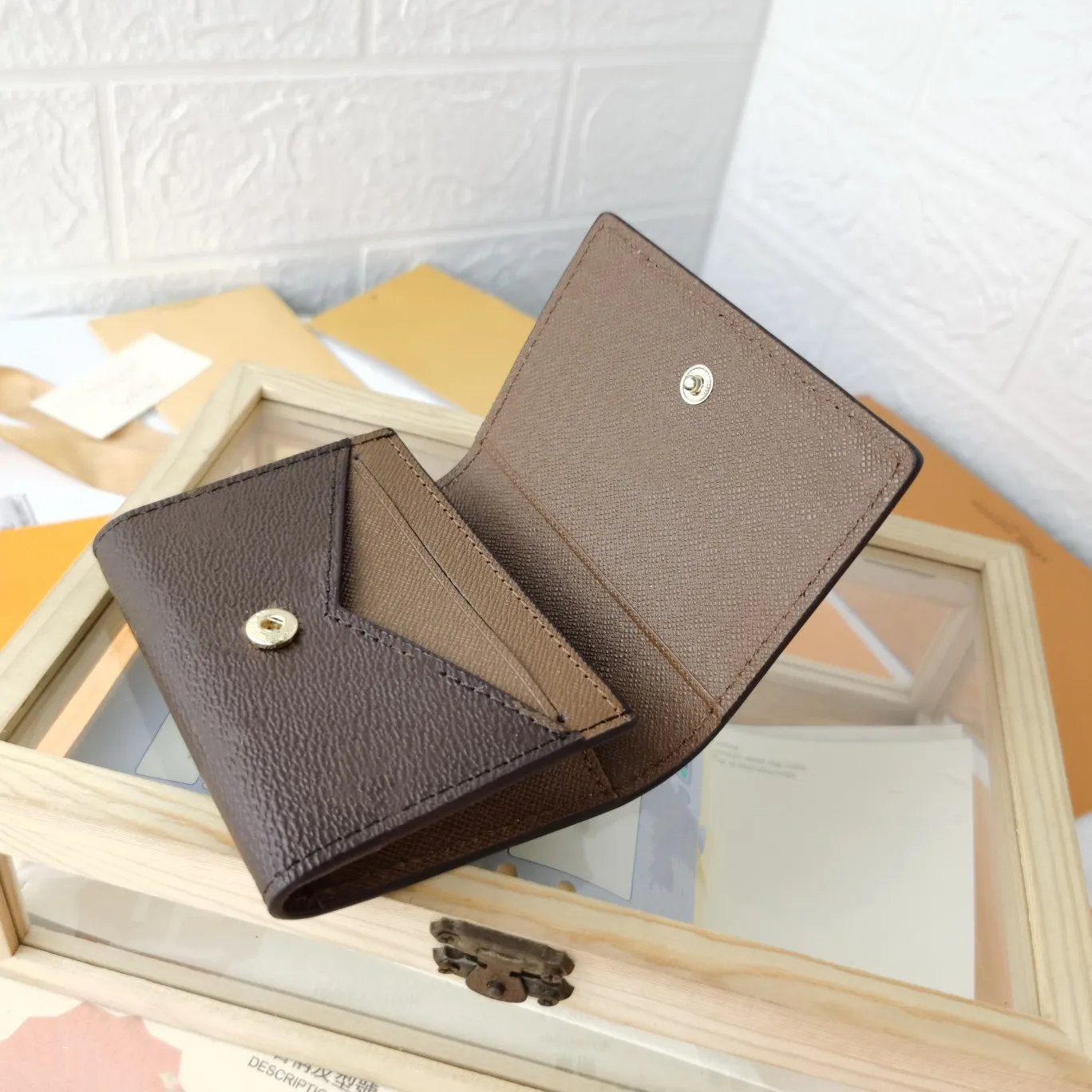 Envelope Carte de Visitie Wallets Mini Coin Purses Lady Designer Card Holder269f