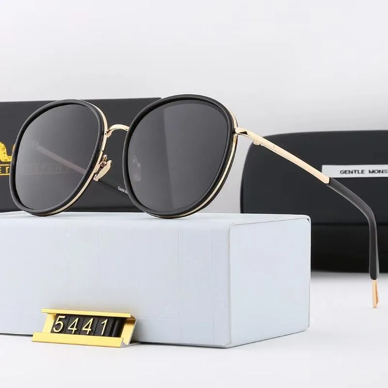 Sonnenbrille Luxus Korea sanfte Monster rund Mode polarisierte Retro -Männer Frauen Marke Designer Fischerei fischend Paar Brillen Brillen
