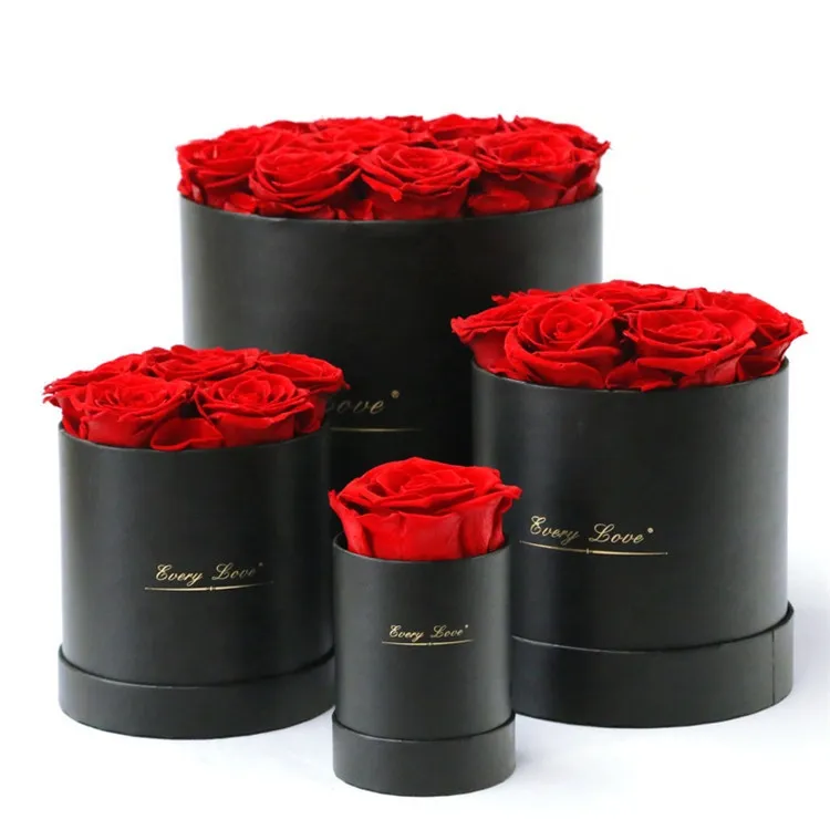 Rose Flowers Party Supplies Beautiful Preserved Flower Roses Gift Box Valentine's Day Gifts Roses That Never Fade