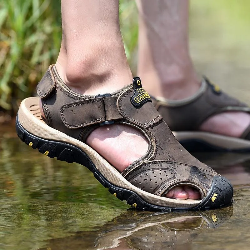 صنادل صندل هيرين أحذية رجالية Sandalias De Verano Para Hombre Playa صندل شاطئ صندل Erkek Sandalia Rasteira صنادل