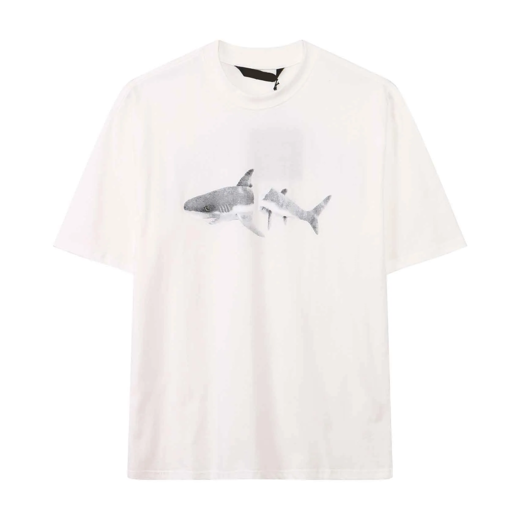 Herren-T-Shirts, Rundhalsausschnitt, bestickt und bedruckt, Sommermode im Polar-Stil mit Street-T-Shirts aus reiner Baumwolle 2e3