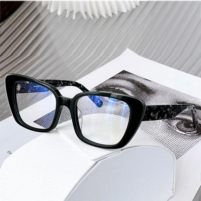 New Popular Square Flat EyeGlasses Model: VPR 01Y Classic Business HD Transparent Ladies Glasses Top Quality With Original Box