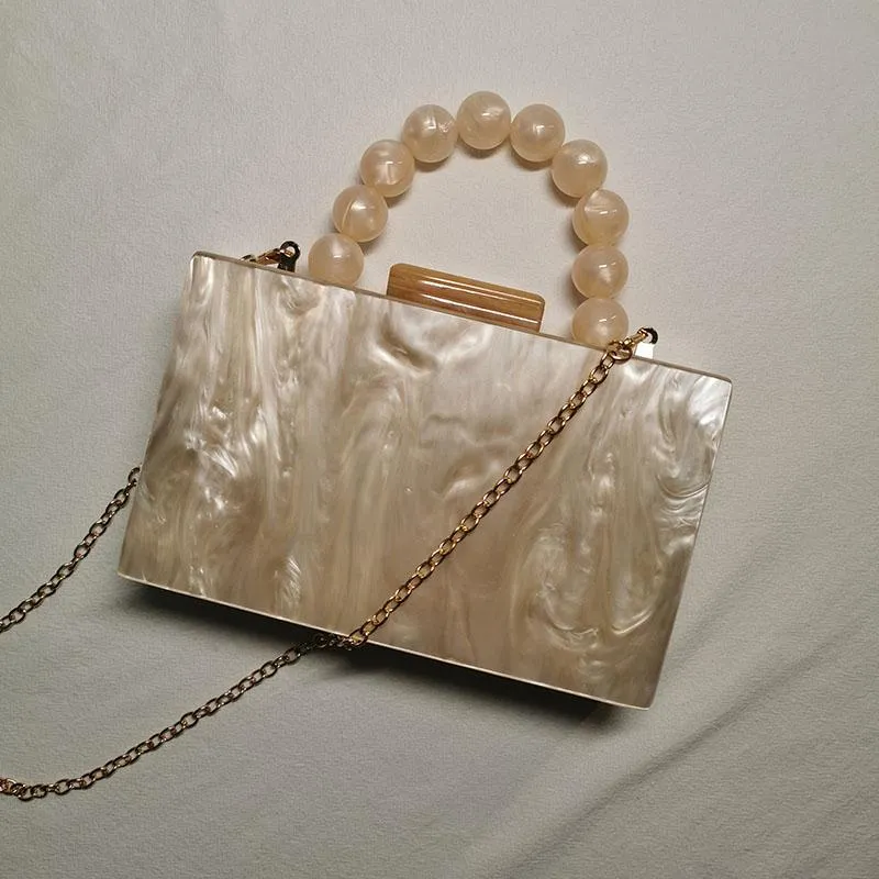 Bolso perlas mango 2025