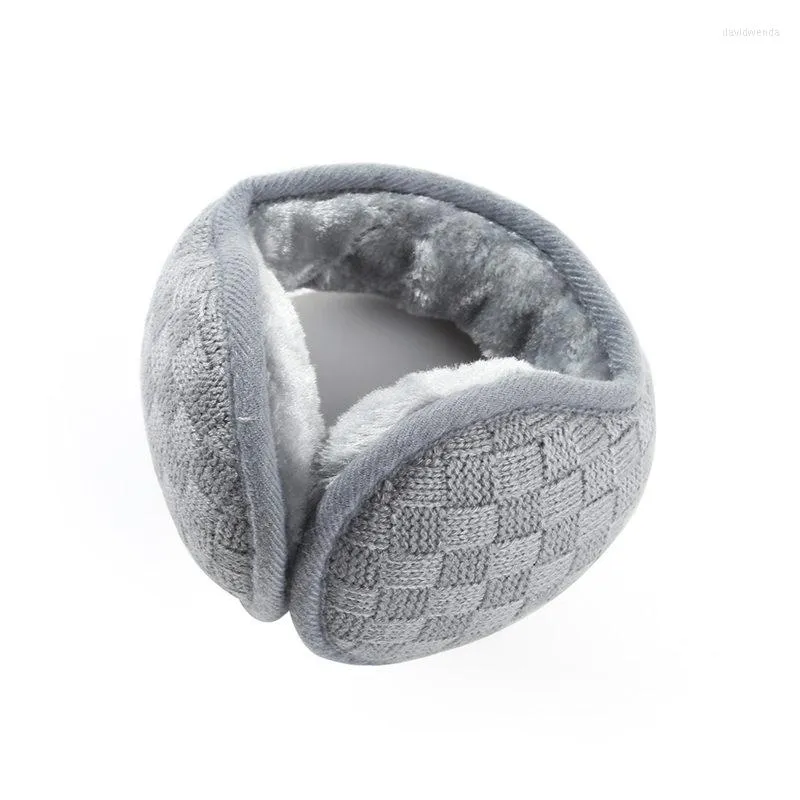 Basker vinter öronmuffkläder tillbehör unisex varm fuzzy öron muff wrap band varmare earlapberets