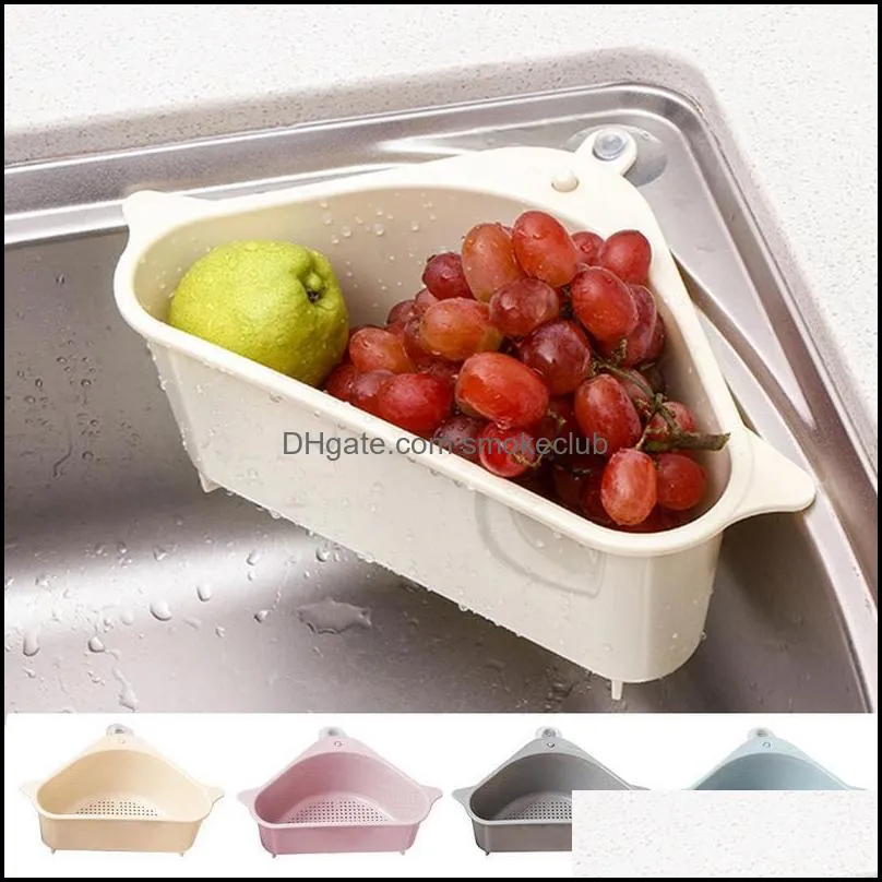 Household Drain Rack Useful Suction Cup Sink Shelf Soap Sponge Box Kitchen Sucker Storage Tool Supplies1