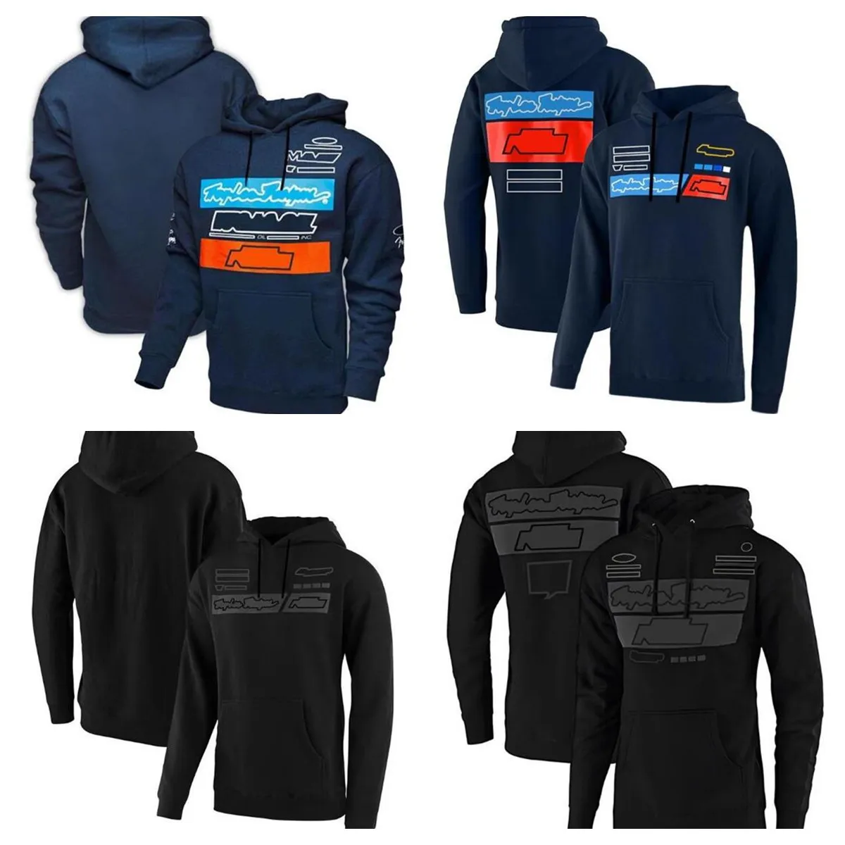 2022 NIEUWE MOTORCYCLE RACING JAAG Spring en herfstteam Hoodie met dezelfde gewoonte