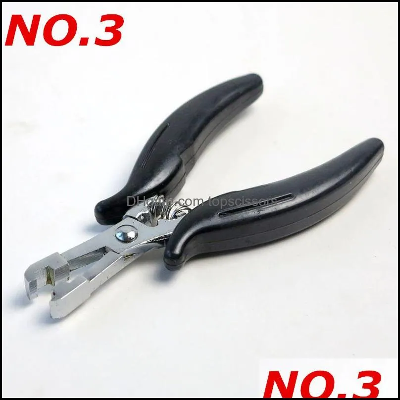 Hair Extensions Pliers Professional Pliers Pincers Pulling Tool For Silicon Micro Rings Beads Pre bonded hair More styles