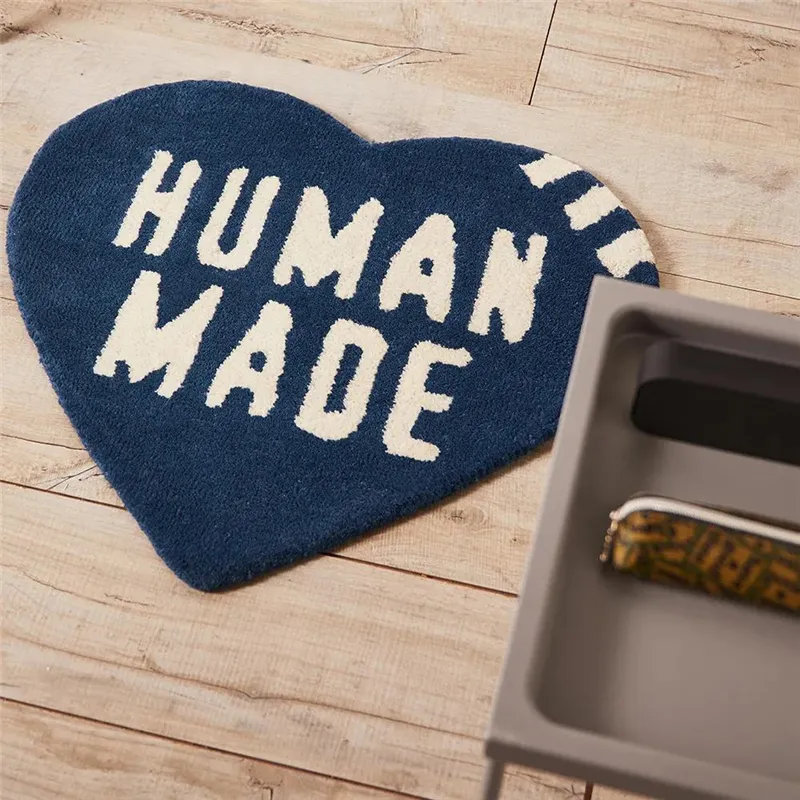 Human Made Heart Rug Small Blue | eBay
