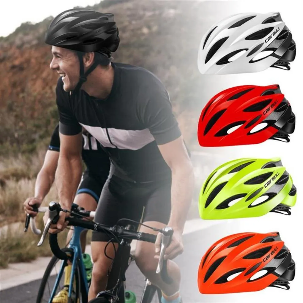 1 st 2021 Nya cykelcykelhjälmar Sportcykelhjälm Män kvinnor Mountain Bike Riding Cycling Integrally Molded Helmet2157