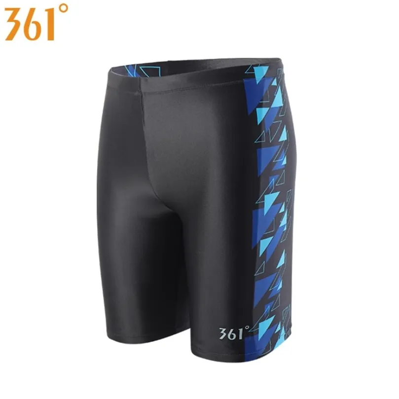 361 Chloorbestendige badmode voor mannen Lang zwembroek Professionele mannen Zwemkleding Athletic Tight Swim Shorts Boys Swimsuit 220505