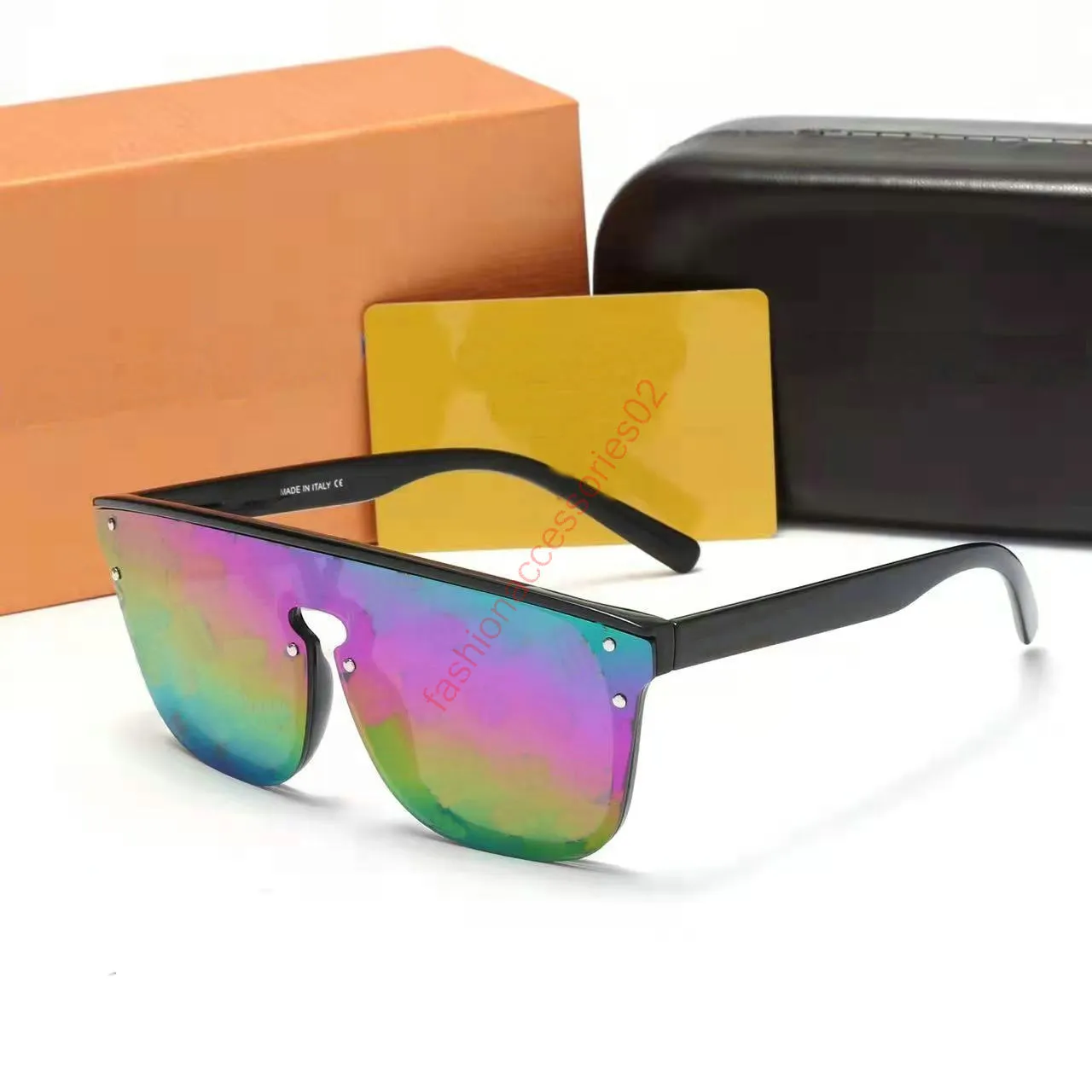 2022 di alta qualità V Designer di marca Drive Millionaire Occhiali da sole Donna Uomo Lenti con motivo monogramma Occhiali da sole Donna Uv400 Oculos De Sol Lunette De Soleil